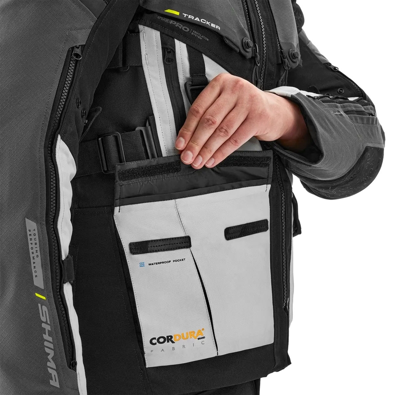 Shima Tracker motoristična jakna siva