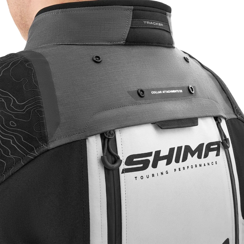 Shima Tracker motoristična jakna siva