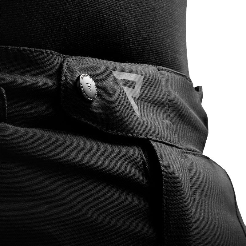 Rebelhorn Hiflow V podaljšane ženske motoristične hlače črne barve