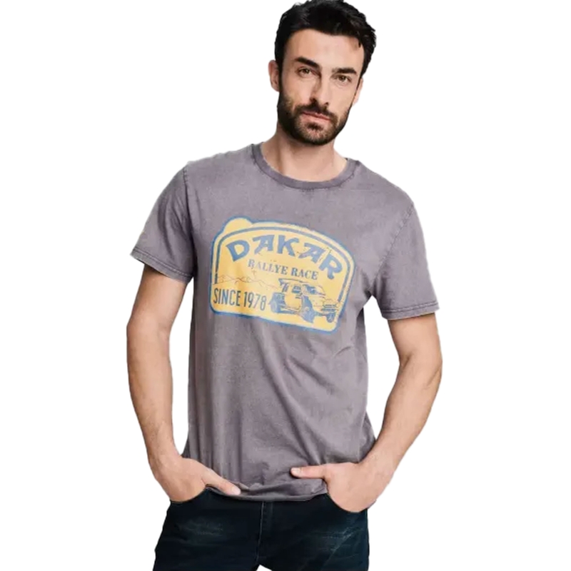 Temno siva majica Dakar Vint 01