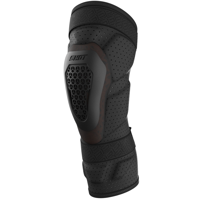 Ščitniki za kolena Shot Race D3O® črne barve