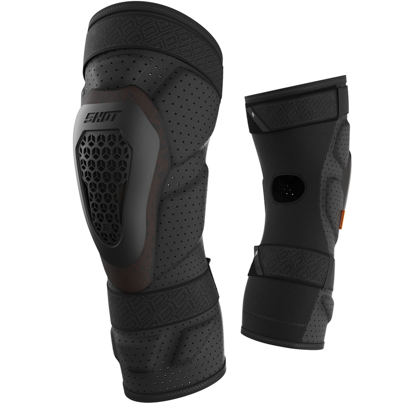 Ščitniki za kolena Shot Race D3O® črne barve