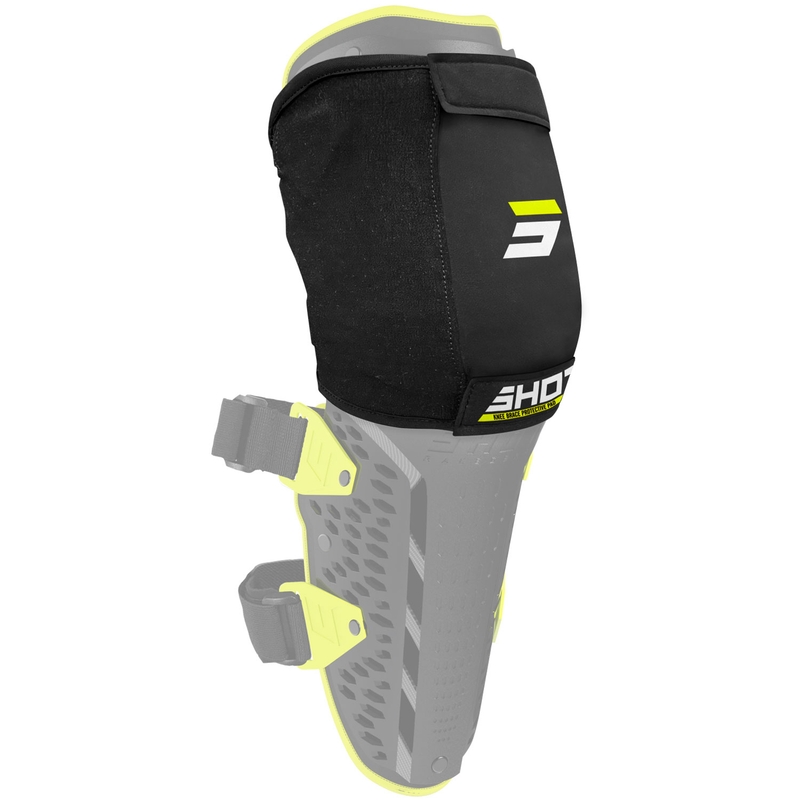 Ščitniki za kolena Shot Unpeak črno-fluo rumeni