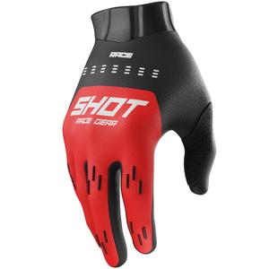 Otroške motokros rokavice Shot Race Evo rdeče