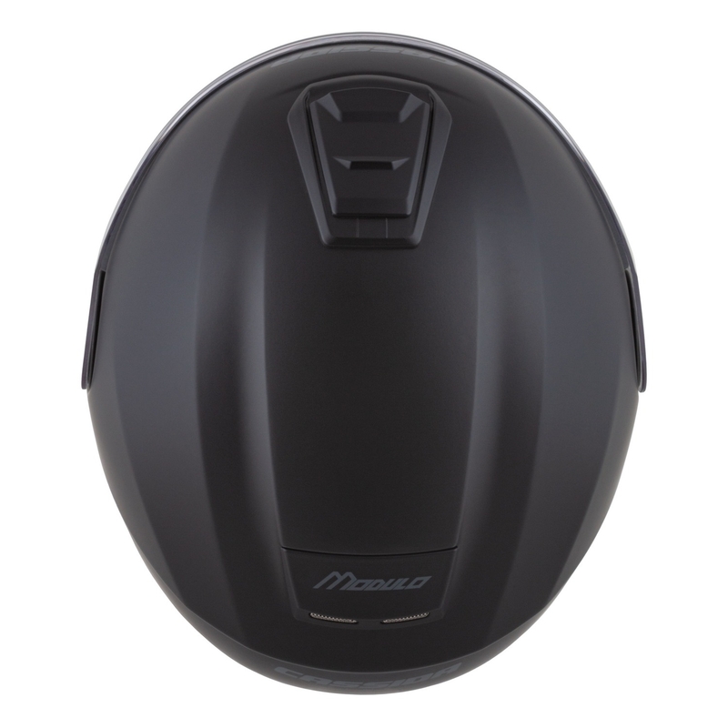 Moto čelada Cassida Modulo 2.1 Compass, mat črno-siva