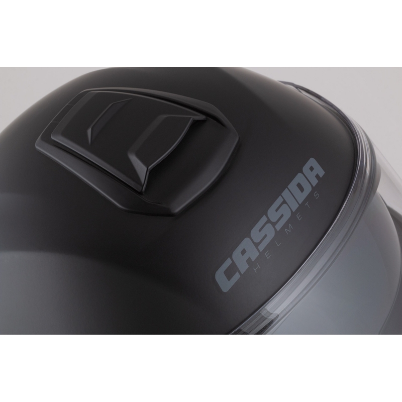 Moto čelada Cassida Modulo 2.1 Compass, mat črno-siva