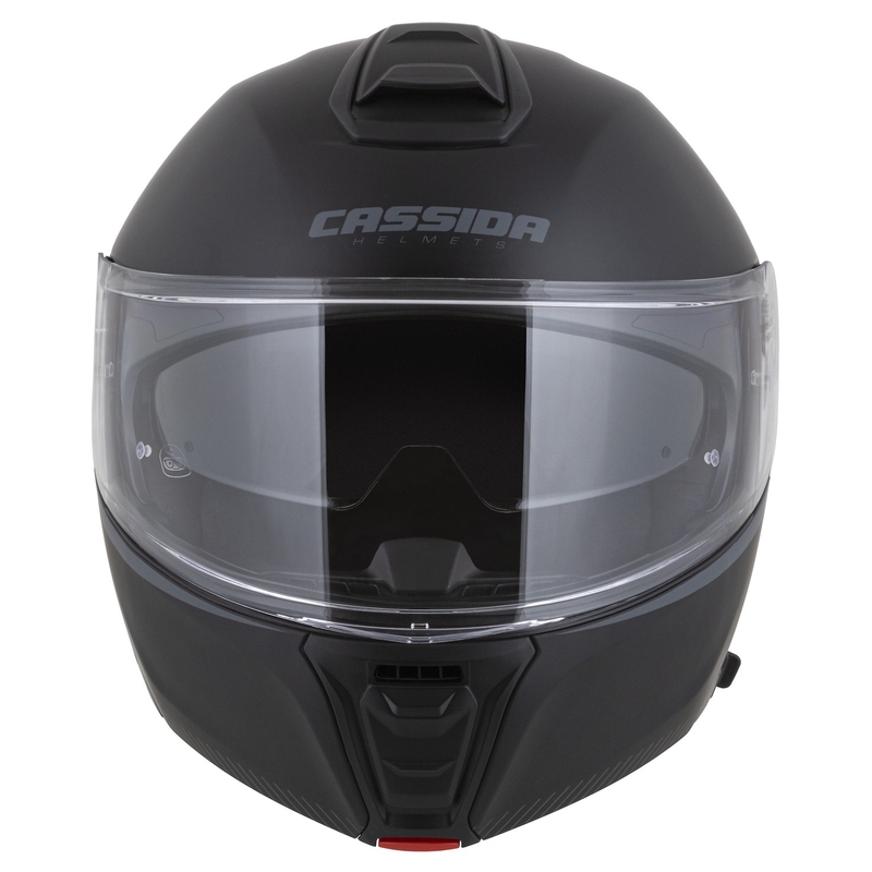 Moto čelada Cassida Modulo 2.1 Compass, mat črno-siva
