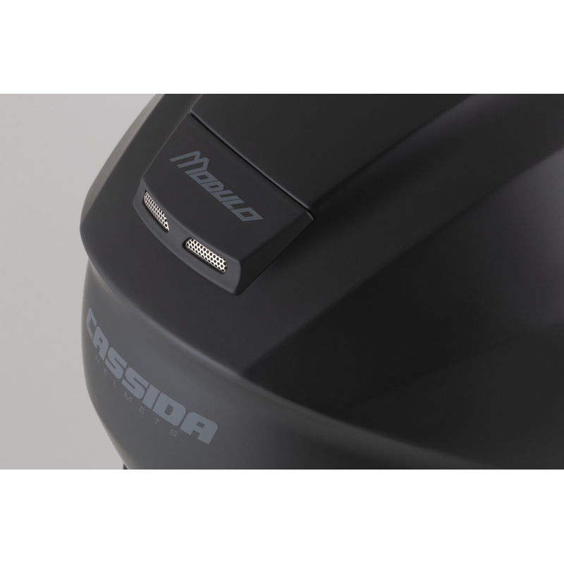 Moto čelada Cassida Modulo 2.1 Compass, mat črno-siva
