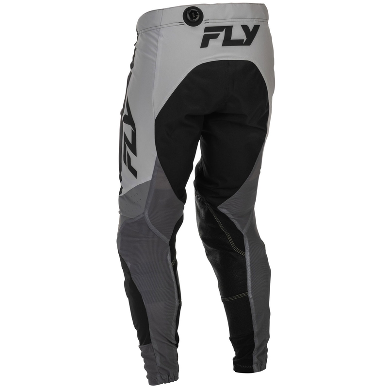 Motokros hlače FLY Racing Lite sivo-črne