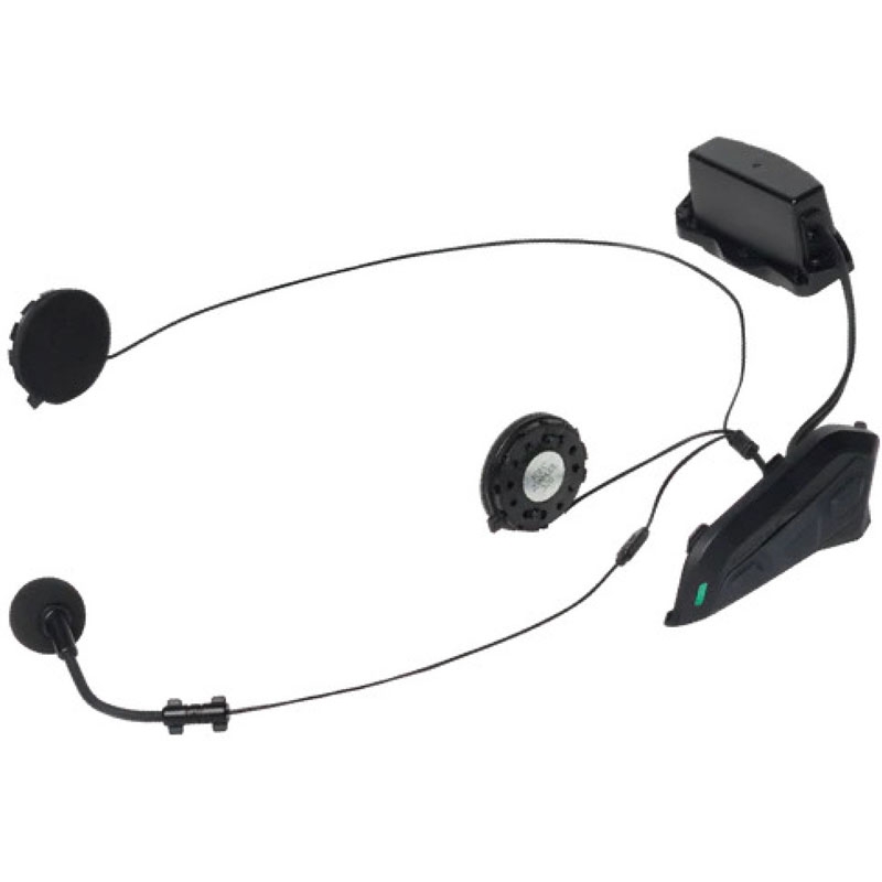 Bluetooth motoristični domofon HJC Smart 11Be mat črne barve