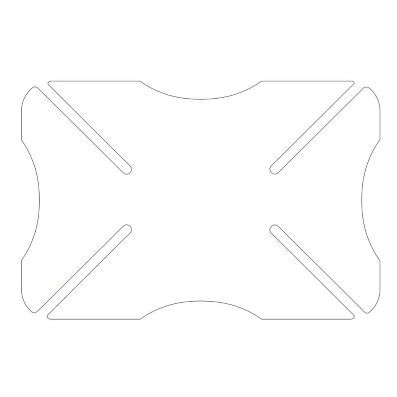 Oxford Helmet Bumper Clear Helmet Paint Protector