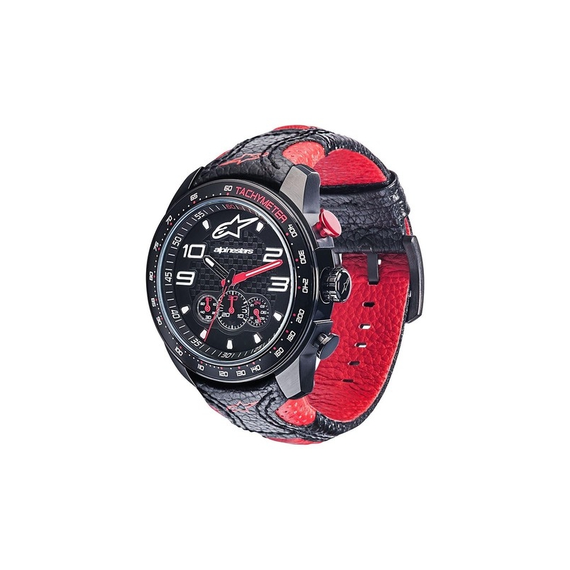 Alpinestars Tech Race Chrono črno-rdeča ura