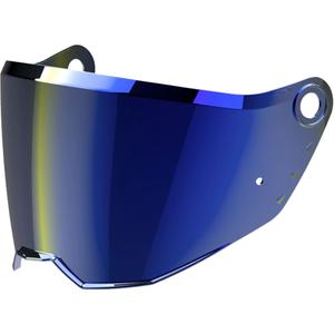 Pleksi steklo za čelade Airoh Commander 2 modro ogledalo