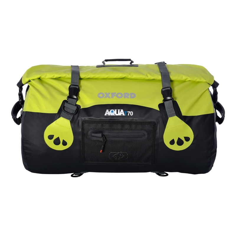 Vodoodporna torba Oxford Aqua70 Roll Bag črno-fluo rumena