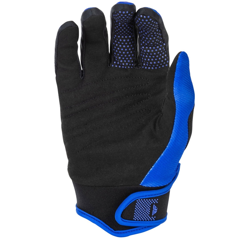 Motokros rokavice FLY Racing - USA F-16 modro-bele