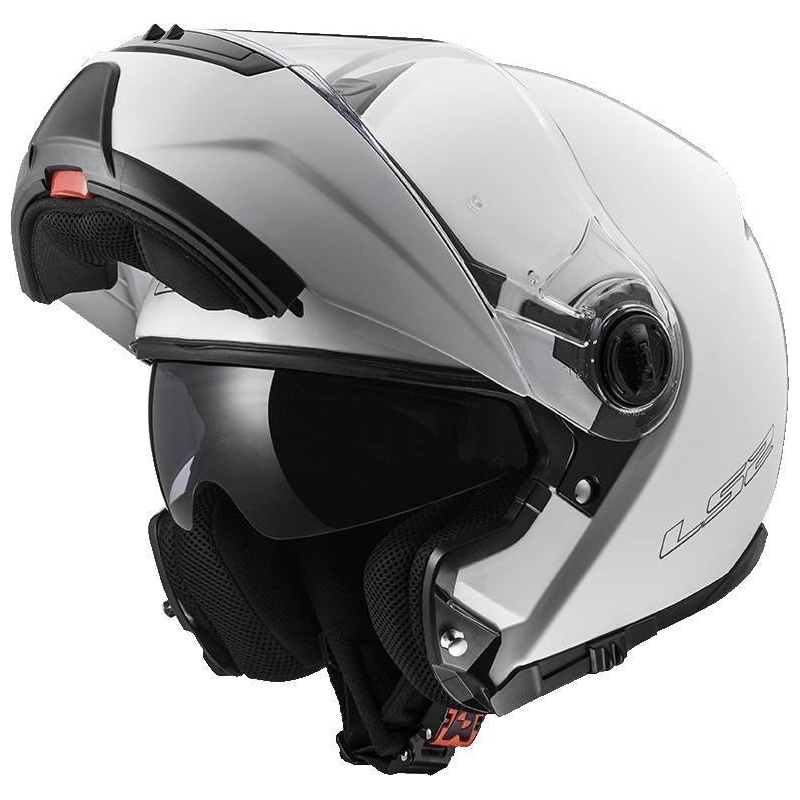 LS2 FF325 Strobe White Flip-up motoristična čelada razprodaja