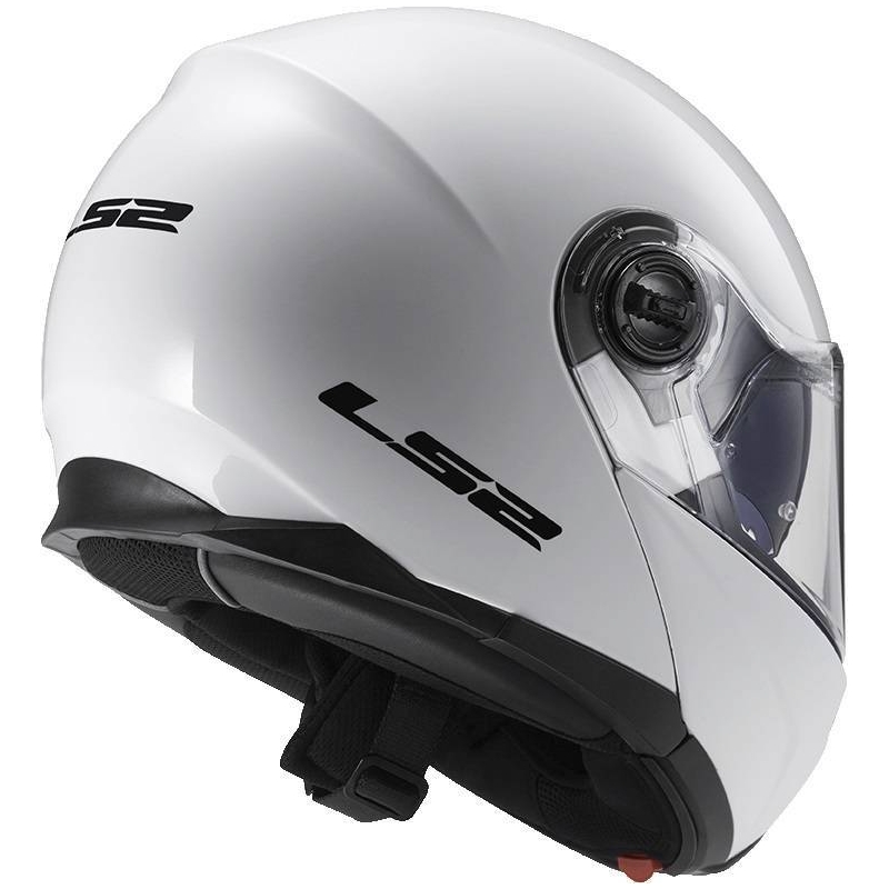 LS2 FF325 Strobe White Flip-up motoristična čelada razprodaja