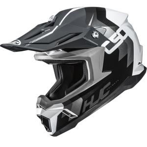Motokros čelada HJC C50 Primal MC5 črno-sivo-bela