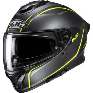 Motoristična čelada HJC C71 Quez MC3HSF črno-fluo rumena