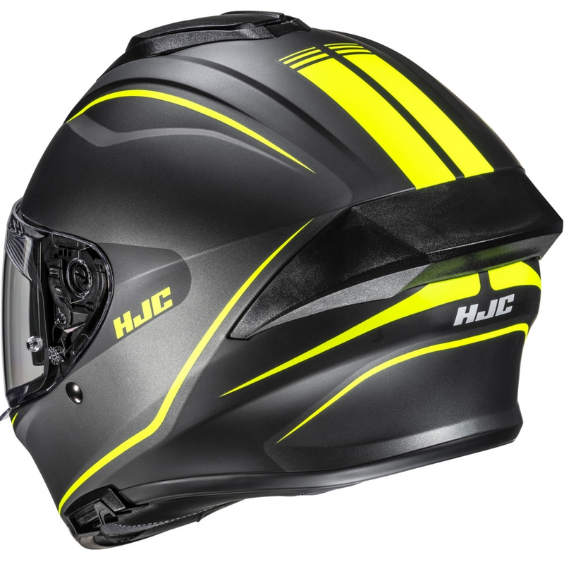 Motoristična čelada HJC C71 Quez MC3HSF črno-fluo rumena