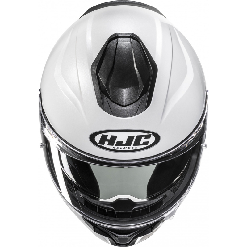 HJC C71 Solid integralna motoristična čelada biserno bela