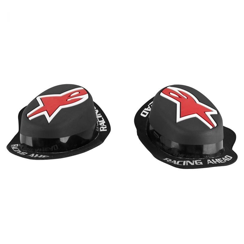 Alpinestars GP Rain črno-rdeči kolenski drsniki