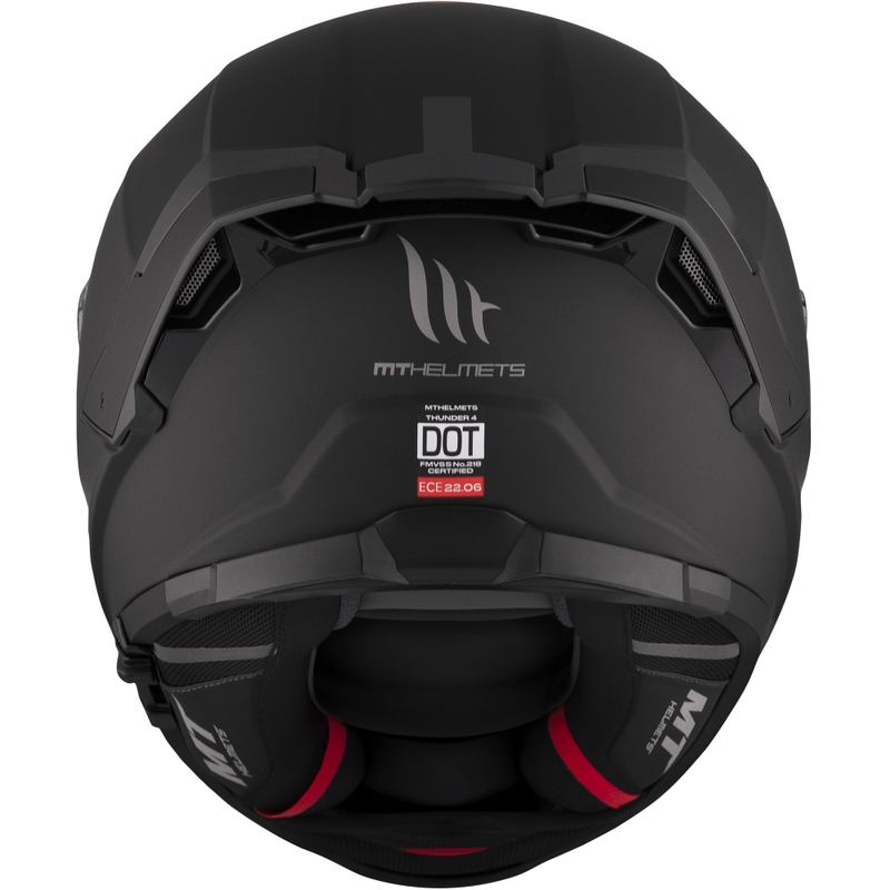 Motoristična čelada MT FF118SV Thunder 4 SV črna mat