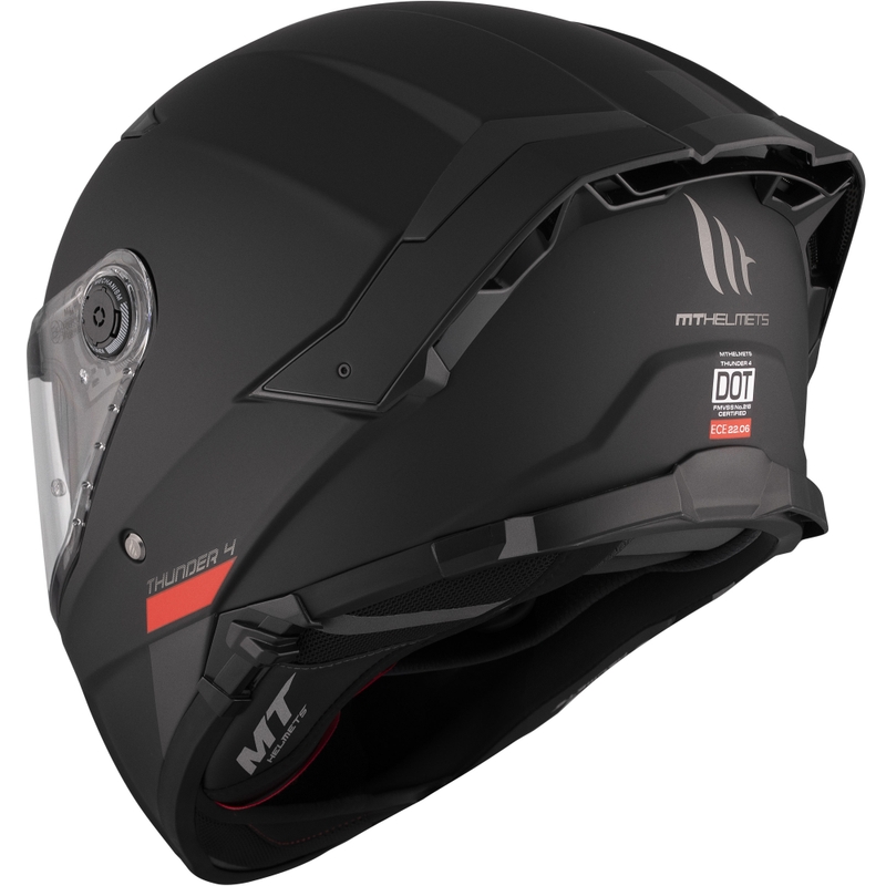 Motoristična čelada MT FF118SV Thunder 4 SV črna mat