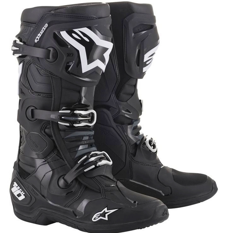 Moto škornji Alpinestars Tech 10 črne barve