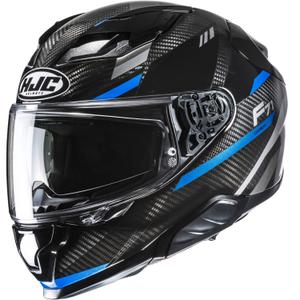 Motoristična čelada HJC F71 CARBON Esira MC2 črno-modra