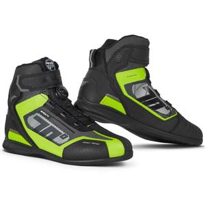 Motoristični škornji SEVENTY DEGREES SD-BR3 Veloce PRO črno-fluo rumeni