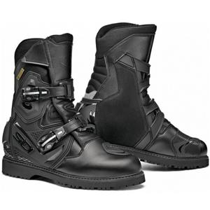 SIDI Adventure Gore-Tex 2 Mid Black Motorcycle Boots