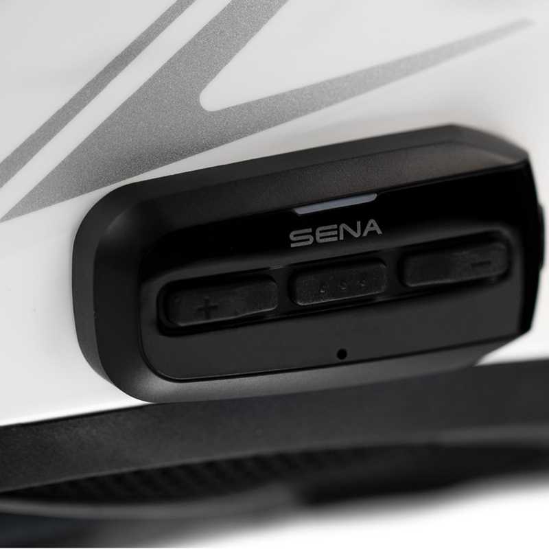 Odprta motoristična čelada SENA Outstar S glossy white