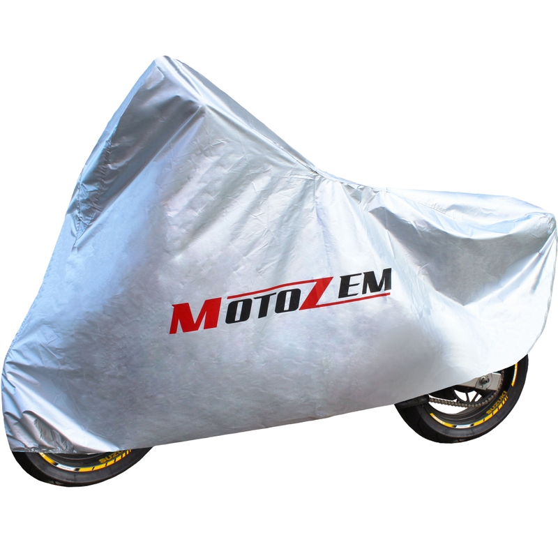 MotoZem motoristična ponjava - srebrna