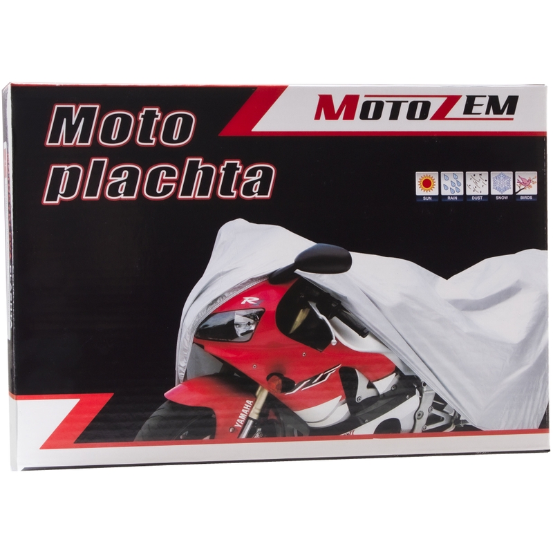 MotoZem motoristična ponjava - srebrna