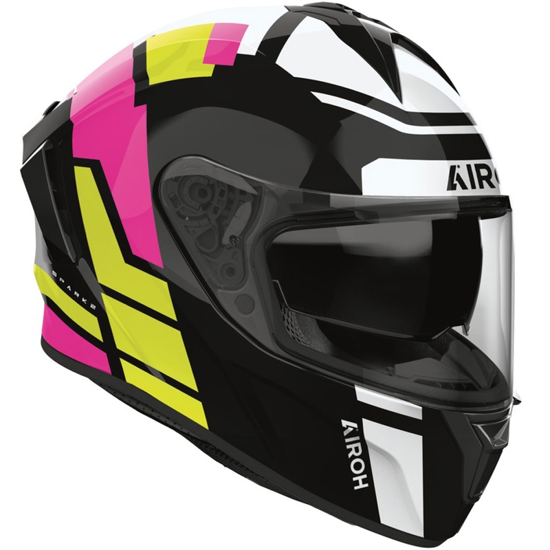 Airoh SPARK 2 Livery motoristična čelada z integriranim obrazom, svetleča mint barva