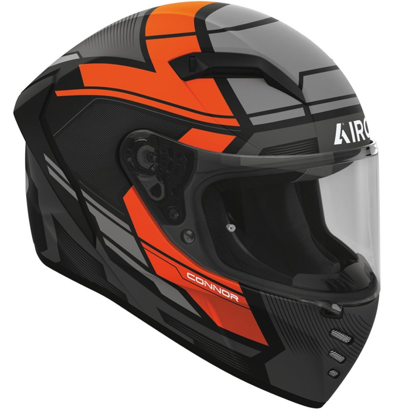Airoh CONNOR Ego integralna motoristična čelada mat oranžna