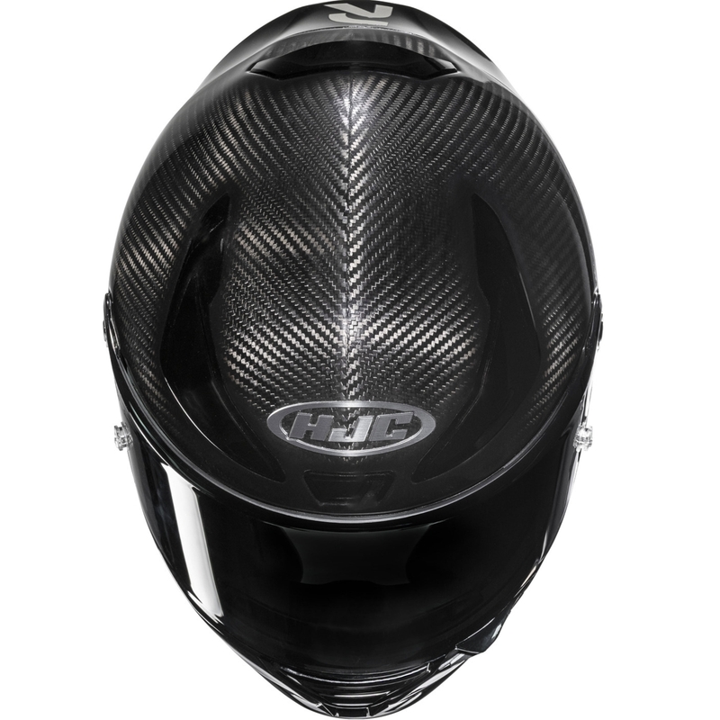 Celoobrazna motoristična čelada HJC RPHA 1 V2 CARBON, črna