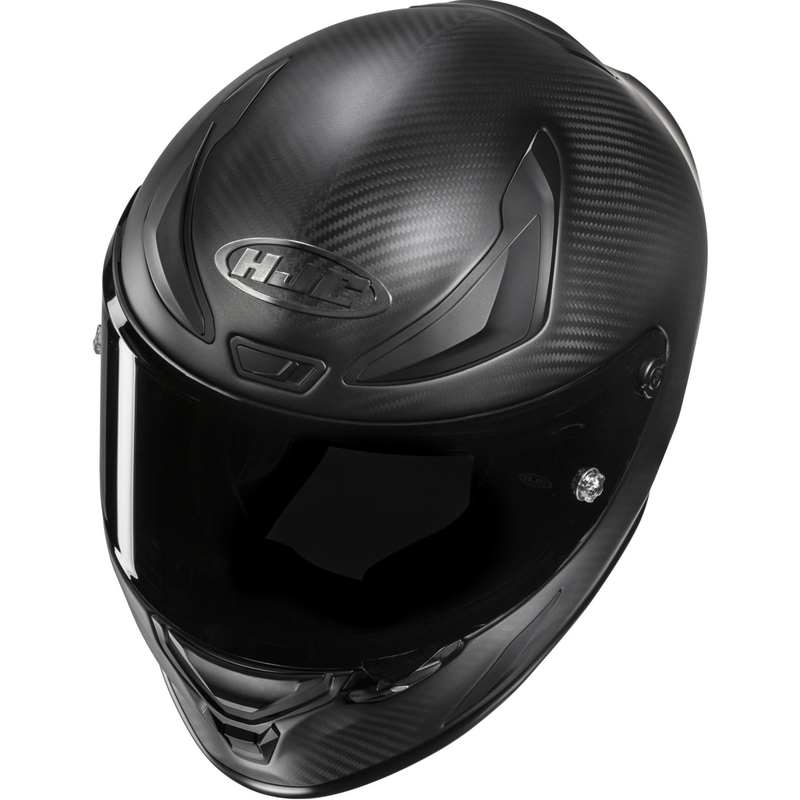 Celoobrazna motoristična čelada HJC RPHA 1 V2 CARBON, mat črna