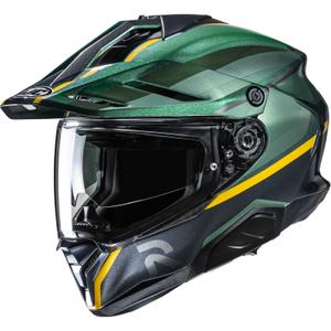 Enduro motoristična čelada HJC RPHA 60 Arbre MC4 zeleno-črno-rumena