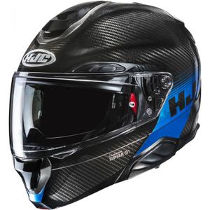 Preklopna motoristična čelada HJC RPHA 91 CARBON Elig MC2 črno-modra