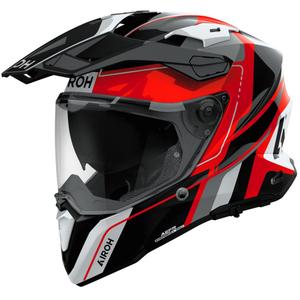 Enduro čelada Airoh Commander 2 Skip sijajno rdeča