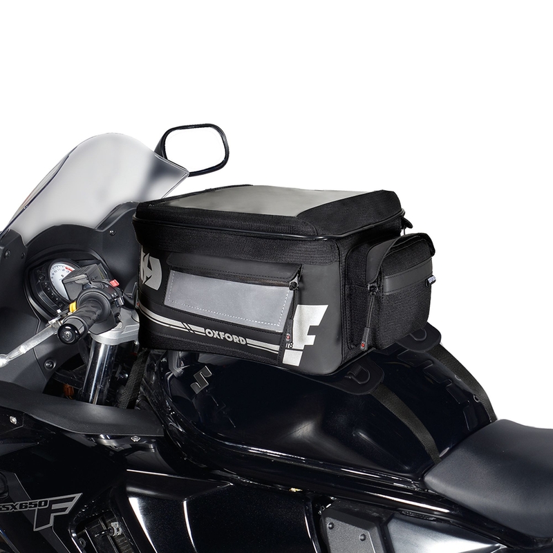 Torba za motorno kolo Oxford F1 s trakovi