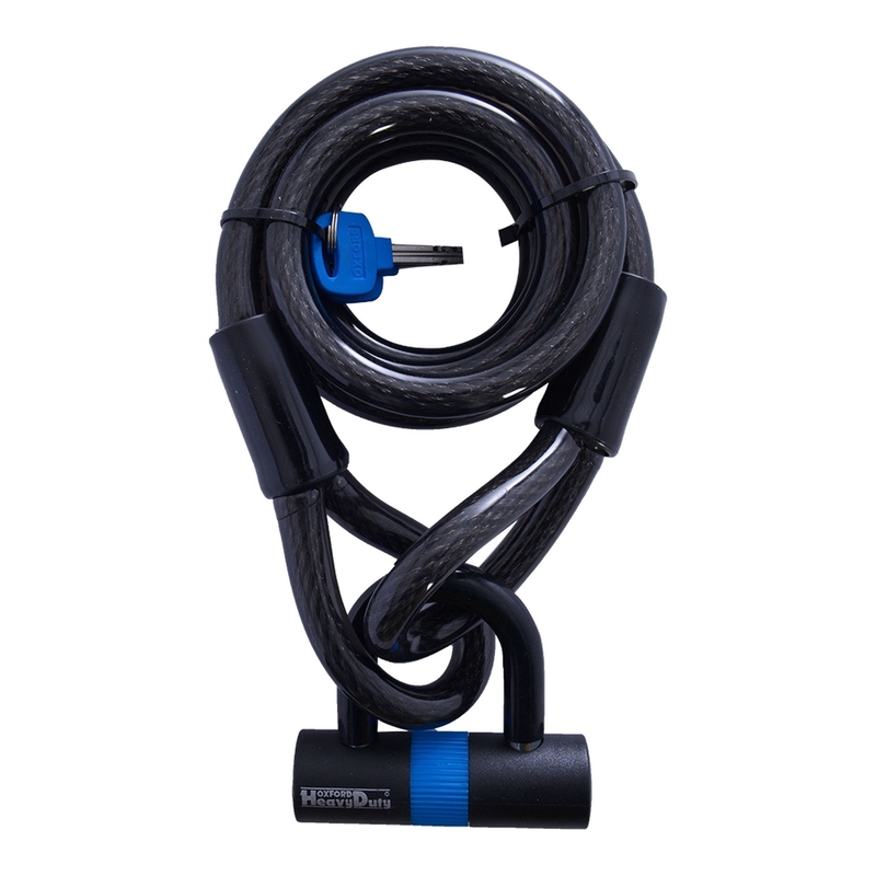 Oxford Loop Lock15 s ključavnico s profilom U Okov Mini smoke