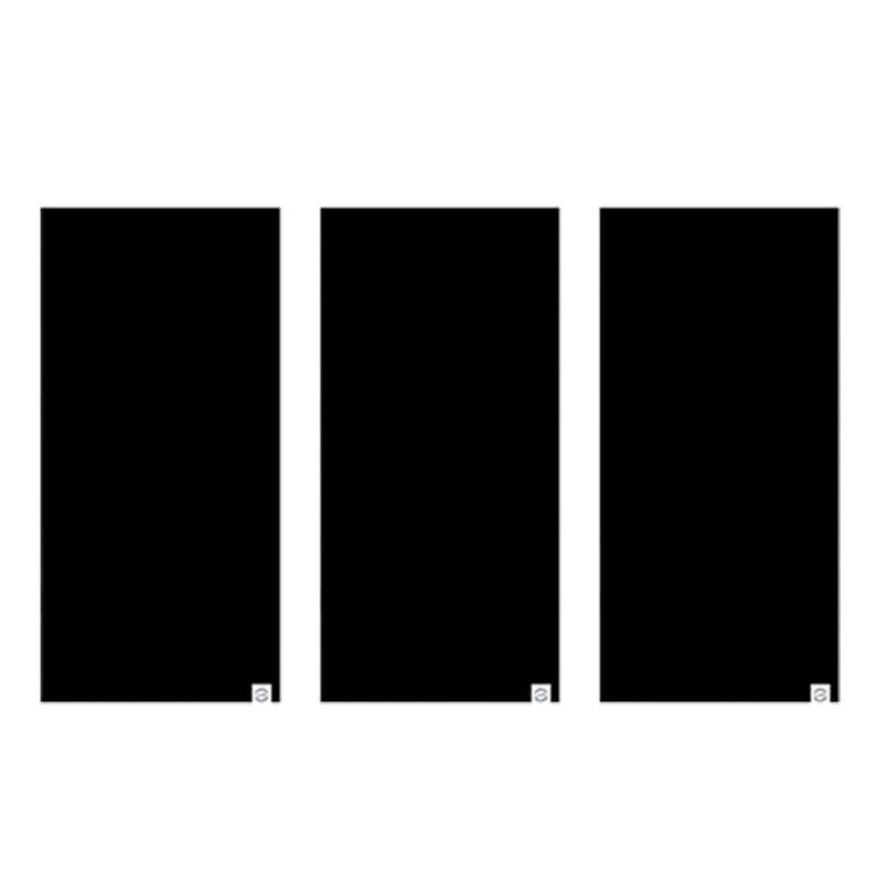 Oxford Udobni črni šali