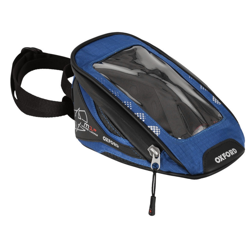 Torba za motorno kolo Oxford M1R Micro črno-modra