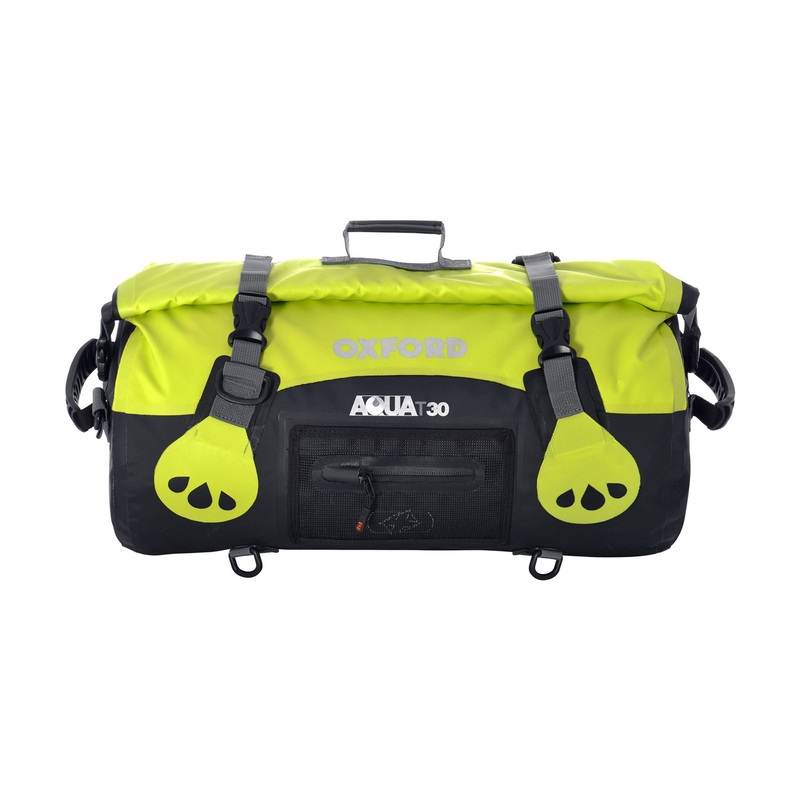 Vodoodporna torba Oxford Aqua30 Roll Bag črno-fluo rumena