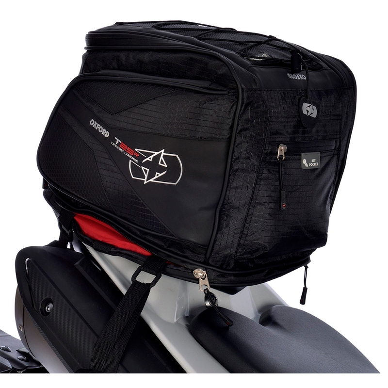 Oxford T25R Tailpack črna potniška torba za sedlo razprodaja