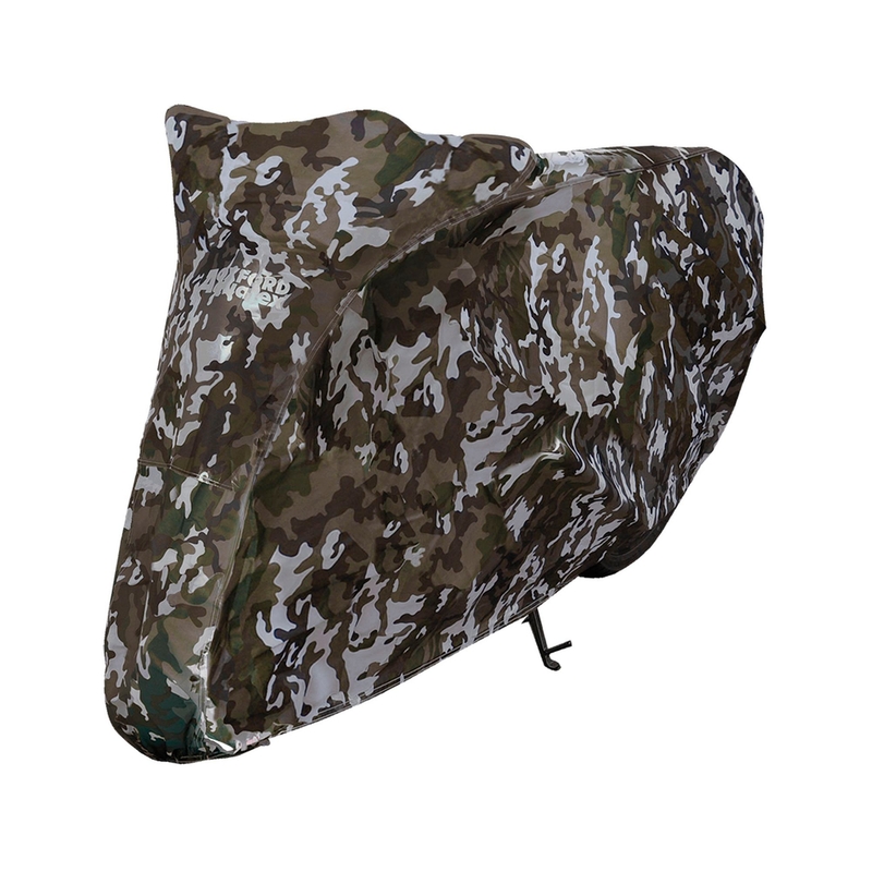 Oxford Aquatex Camo Motorcycle Tarpaulin