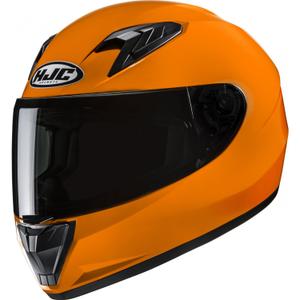Otroška integralna motoristična čelada HJC Y10 Solid Tramotno oranžna